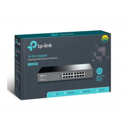 TP-LINK Desktop/Rackmount Switch TL-SG10016D 16 Θυρών, Ver. 7.1
