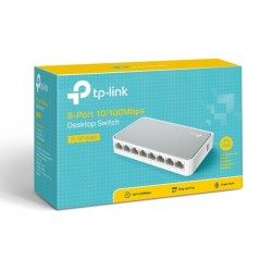 TP-LINK Desktop Switch TL-SF1008D, 8-port 10/100Mbps, Ver. 11