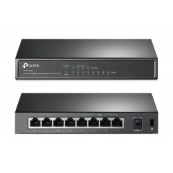 TP-LINK Desktop Switch TL-SF1008P 8 Θυρών, με 4-port POE, Ver. 5.0