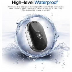 Mini GPS Eντοπισμού Θέσης Q60, 400mAh, Αδιάβροχο, Black