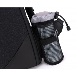 ARCTIC HUNTER τσάντα πλάτης B00208-BK με θήκη laptop 15.6", μαύρη