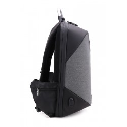 ARCTIC HUNTER τσάντα πλάτης B00208-DG με θήκη laptop 15.6", γκρι