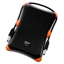 SILICON POWER εξωτερικός HDD 2TB Armor A30, USB 3.1, μαύρο