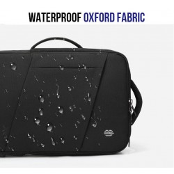 ARCTIC HUNTER τσάντα πλάτης B00345-BK με θήκη laptop 15.6", USB, μαύρη