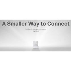 MERCUSYS Wireless Nano USB Adapter MW150US, 150Mbps, Ver. 2