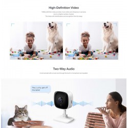 TP-LINK Wi-Fi Camera Tapo-C100 Full HD, Motion Detection, Ver. 1.0