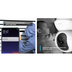 TP-LINK Wi-Fi Camera Tapo-C200 Full HD, Pan/Tilt, two-way audio