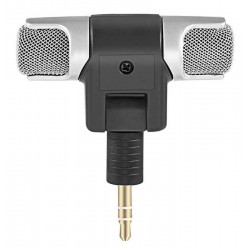 POWERTECH mini μικρόφωνο CAB-J041, stereo, 3.5mm