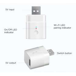 SONOFF Smart USB adapter Micro, 5V, Wireless