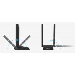 TP-LINK Wireless USB Adapter Archer T4U Plus, AC1300, 2x κεραίες, Ver. 1