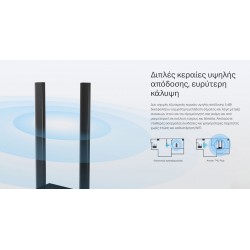 TP-LINK Wireless USB Adapter Archer T4U Plus, AC1300, 2x κεραίες, Ver. 1