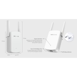 MERCUSYS Wi-Fi Range Extender MW30, 1200Mbps, Ver. 1.0
