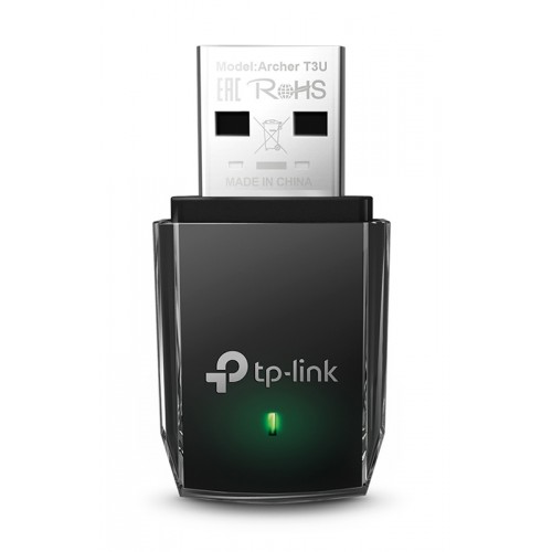 TP-LINK USB αντάπτορας δικτύου Archer T3U, AC1300, MU-MIMO, Ver. 1.0