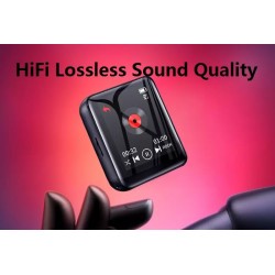 RUIZU MP3 player M4 με ηχείο, 1.8", 16GB, BT, ελληνικό μενού, μαύρο
