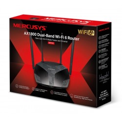 MERCUSYS router MR70X, Wi-Fi 6, 1800Mbps AX1800, Dual Band, Ver. 1.0