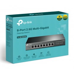 TP-LINK Multi-Gigabit Desktop Switch TL-SG108-M2, 8-Port 2.5G, Ver. 1.0