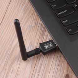 POWERTECH ασύρματος USB αντάπτορας PT-1042, 600Mbps, 2.4/5GHz