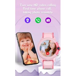 INTIME GPS smartwatch για παιδιά IT-052, 1.28", camera, 4G, IPX7, μπλε