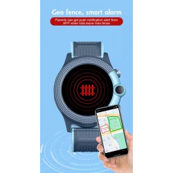 INTIME GPS smartwatch για παιδιά IT-052, 1.28", camera, 4G, IPX7, μπλε