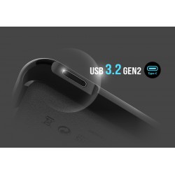 SILICON POWER εξωτερικός SSD PC60, 1TB, USB 3.2, 540-500MB/s, μαύρος