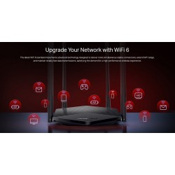 MERCUSYS router MR60X, Wi-Fi 6, 1500Mbps AX1500, Dual Band, Ver. 2.0