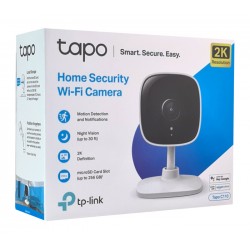 TP-LINK smart κάμερα Tapo C110, 2K, motion detection, Wi-Fi, Ver. 2.0