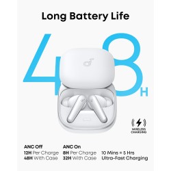 ANKER Soundcore Earphones Liberty 5 NC White