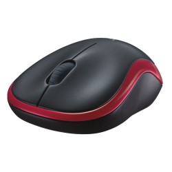 LOGITECH Mouse Wireless M185 Red
