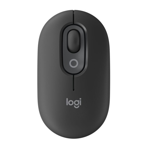 LOGITECH Mouse POP Wireless With Emoji Button Graphite