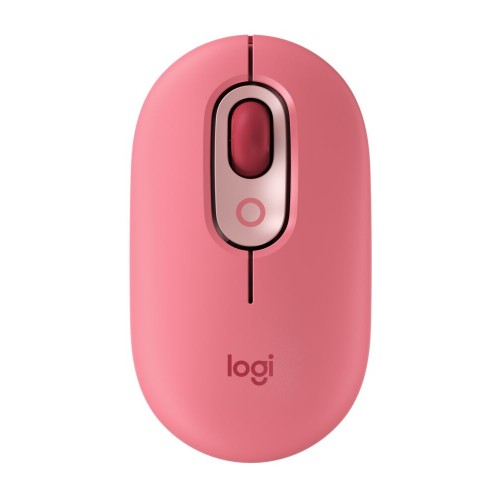 LOGITECH Mouse POP Wireless With Emoji Button Rose