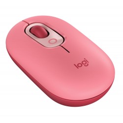 LOGITECH Mouse POP Wireless With Emoji Button Rose