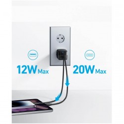 ANKER Wall Charger 323 USB Type-C, USB-A 33W