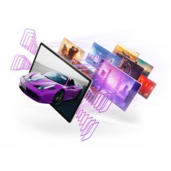 LENOVO Tablet Idea Tab Pro 12.7" 3K/MediaTek Dimensity 8300/8GB/256GB/ARM G615 MC5/Android 14/2Y CAR/Luna Grey