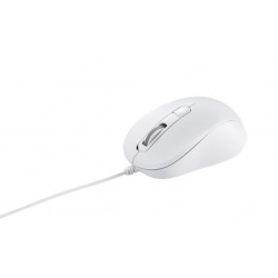 ASUS MOUSE OPTICAL MU101C Wired Blue Ray Mouse White