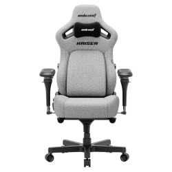 ANDA SEAT Gaming Chair KAISER-4 V2 XL Grey Fabric with 6D Armrest