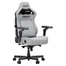 ANDA SEAT Gaming Chair KAISER-4 V2 XL Grey Fabric with 6D Armrest