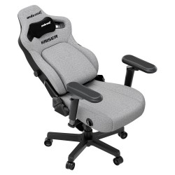 ANDA SEAT Gaming Chair KAISER-4 V2 XL Grey Fabric with 6D Armrest