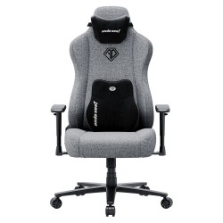 ANDA SEAT Gaming Chair NOVIS ULTRA XL Grey Fabric