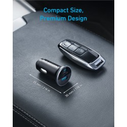 Anker 325 Car Charger 53W, USB-Type-C, USB-A