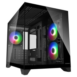CC-COUGAR Case FV150 Mini RGB, Micro ATX Black