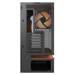 CC-COUGAR Case CFV235 Tempered Glass Middle ATX Black (1x240mm , 1x 120mm ARGB fans preinstalled)