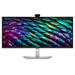 DELL Monitor Pro P 34 P3426WEB 34" UW-QHD IPS, Conferencing, HDMI, DisplayPort, USB-C Hub, Webcam, RJ45, Height Adjustable, 3Ye