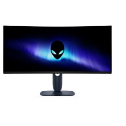 DELL Monitor ALIENWARE AW3425DWM 34" Curved WQHD 180Hz VA, HDMI, DisplayPort, Height Adjustable, 3YearsW
