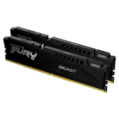 KINGSTON Memory  KF564C32BBEK2-32 FURY BEAST DDR5, 6400MT/s, Black, 32GB KIT EXPO