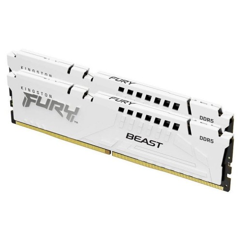 KINGSTON Memory KF552C40BWK2-32 FURY Beast White DDR5, 5200MT/s, 32GB kit of 2