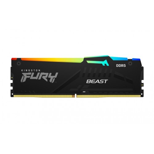 KINGSTON Memory KF556C40BBAK2-32 FURY Beast RGB DDR5, 5600MT/s, 32GB Kit of 2