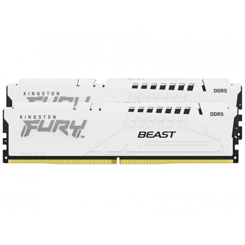 KINGSTON Memory KF556C40BWK2-32 FURY Beast White DDR5, 5600MT/s, 32GB,KIT OF 2