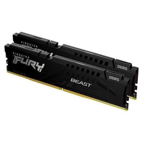 KINGSTON Memory KF560C36BBEK2-64  FURY Beast Black DDR5, 6000MT/s, 64GB,KIT OF 2