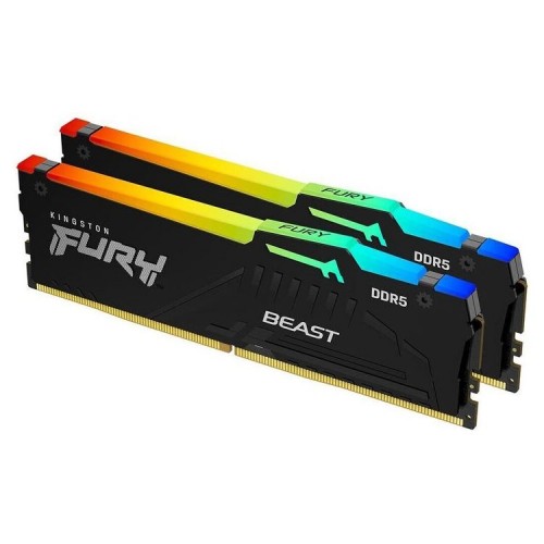 KINGSTON Memory KF556C36BBEAK2-64 FURY Beast Black RGB DDR5, 5600MT/s, 64GB kit of 2