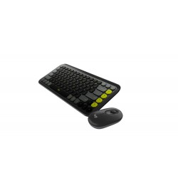 LOGITECH Keyboard/Mouse POP Icon Combo Graphite